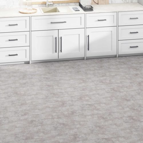 vidaXL Padlódeszkák 36 pcs Föld Szürke 5,02 m² PVC