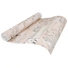 vidaXL 3D Kő Tapéta Bézs 10 x 0,53 m Nem Szőtt Szövet