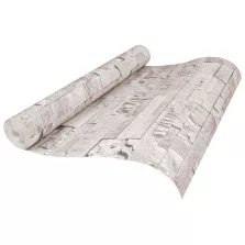   vidaXL 3D Kő Tapéta Krémszínű 10 x 0,53 m Nem Szőtt Szövet