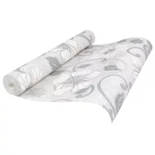   vidaXL 3D szilárd tapéta Csíkos Virág 10 x 0,53 m Nem Szőtt Szövet