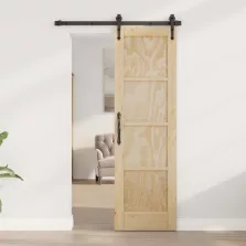 vidaXL Belső Ajtó Természetes 61 x 198,5 cm Furnér