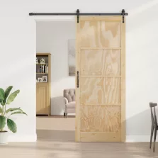 vidaXL Belső Ajtó Természetes 83 x 232 cm Furnér