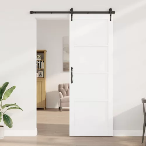 vidaXL Belső Ajtó Fehér 83 x 232 cm Furnér