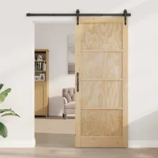 vidaXL Belső Ajtó Természetes 86 x 211 cm Furnér