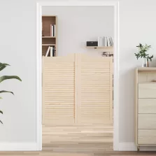   vidaXL Lengő Ajtók Természetes 100 x 50 cm Tömör Fenyőfa