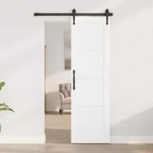 vidaXL Belső Ajtó Fehér 61 x 198,5 cm Furnér