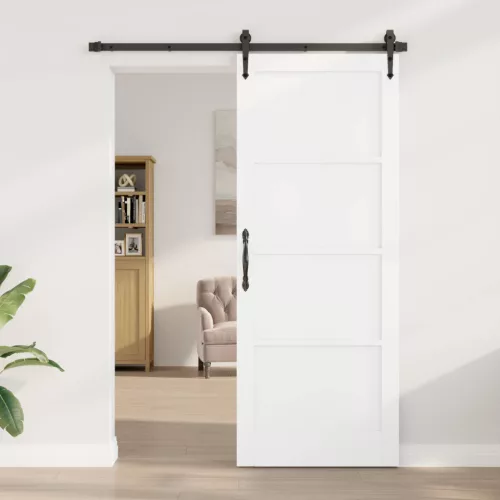 vidaXL Belső Ajtó Fehér 83 x 211 cm Furnér