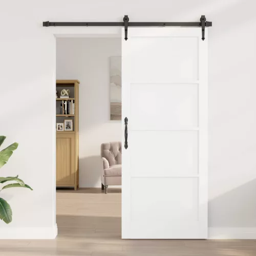 vidaXL Belső Ajtó Fehér 86 x 211 cm Furnér