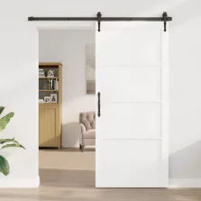 vidaXL Belső Ajtó Fehér 93 x 211 cm Furnér