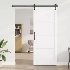 vidaXL Belső Ajtó Fehér 93 x 232 cm Furnér