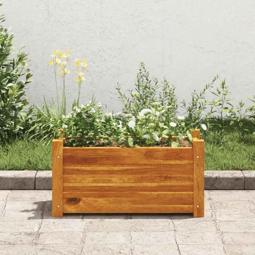vidaXL kerti akácfa magaságyás 50 x 25 x 25 cm