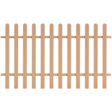 vidaXL WPC léckerítés 200 x 120 cm