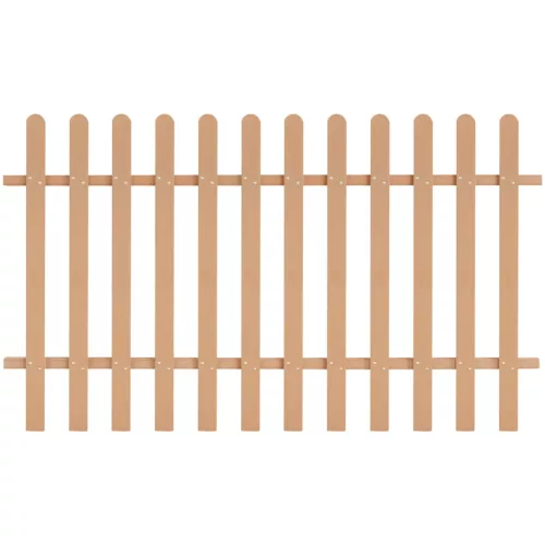 vidaXL WPC léckerítés 200 x 120 cm