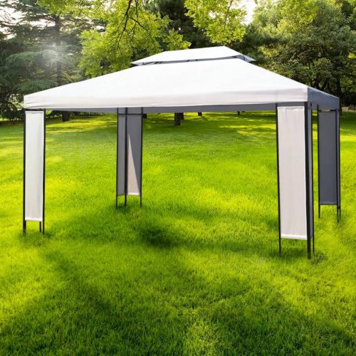 vidaXL fehér pavilon 3 x 4 m