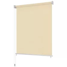   vidaXL krémszínű, kültéri sötétítő roló 240 x 140 cm