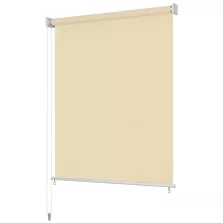 vidaXL bézs kültéri sötétítő roló 120 x 230 cm