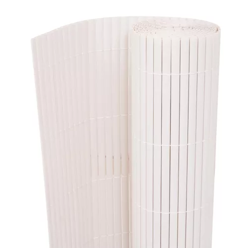 vidaXL Kerti Kerítés Fehér 150 x 300 cm PVC