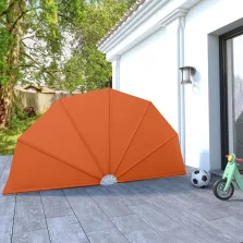  vidaXL terrakotta összecsukható terasz oldalárnyékoló 160 cm
