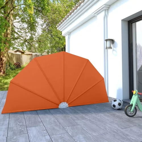 vidaXL terrakotta összecsukható terasz oldalárnyékoló 160 cm
