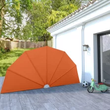   vidaXL terrakotta összecsukható terasz oldalárnyékoló 200 cm