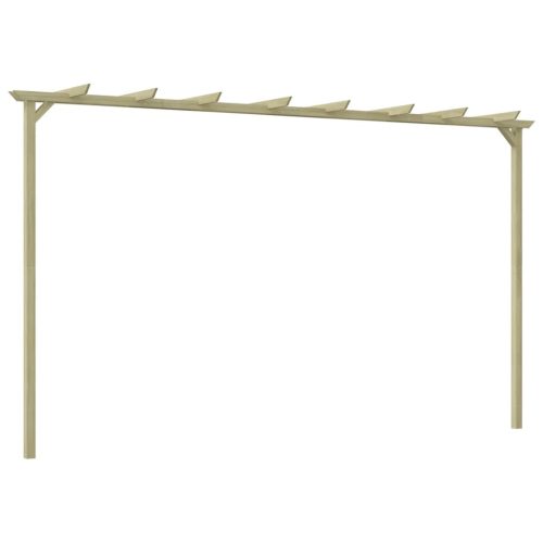 vidaXL kerti pergola impregnált fenyőfalécekből 360 x 200 x 60 cm