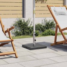 vidaXL négyszögletes fekete gránit napernyőtalp 20 kg