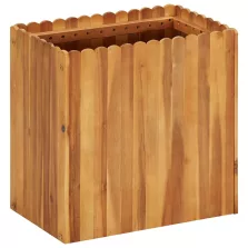 vidaXL tömör akácfa kerti magaságyás 50 x 30 x 50 cm