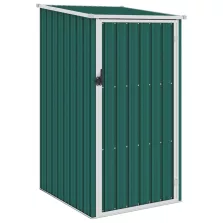   vidaXL zöld horganyzott acél kerti fészer 87 x 98 x 159 cm