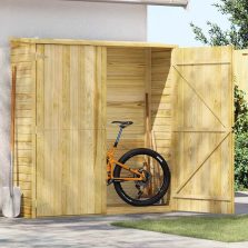   vidaXL kerti impregnált fenyőfa szerszámoskamra 163 x 50 x 171 cm