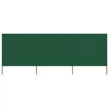 vidaXL zöld szövet 3-paneles szélfogó 400 x 160 cm