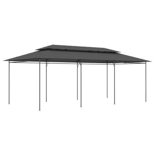 vidaXL antracitszürke pavilon 600 x 298 x 270 cm