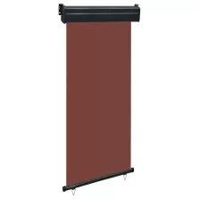 vidaXL barna oldalsó terasznapellenző 105 x 250 cm