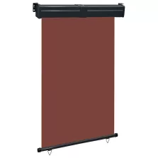 vidaXL barna oldalsó terasznapellenző 125 x 250 cm