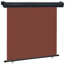 vidaXL barna oldalsó terasznapellenző 165 x 250 cm