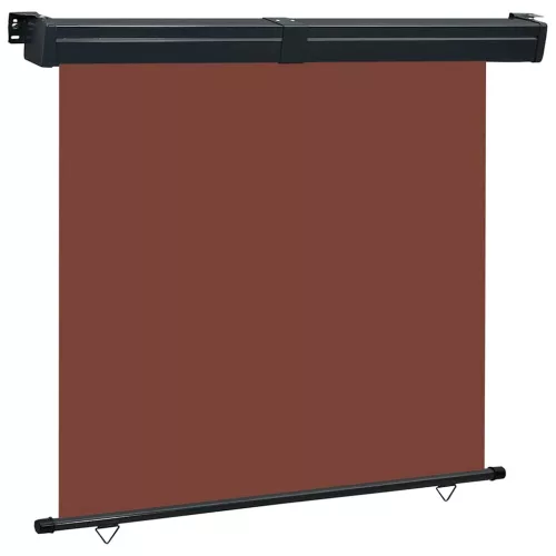 vidaXL barna oldalsó terasznapellenző 165 x 250 cm