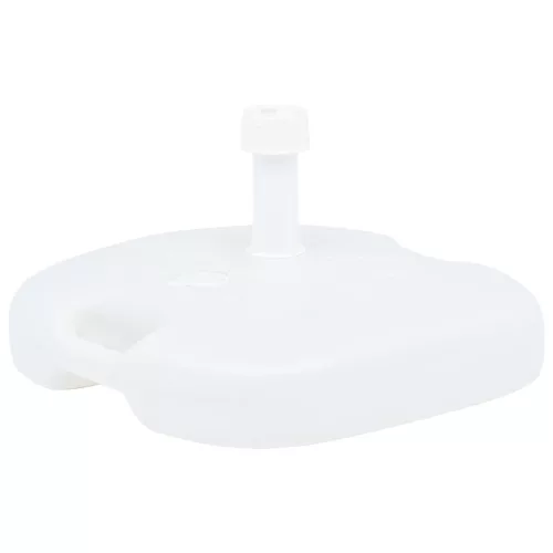 vidaXL homokkal vagy vízzel tölthető fehér műanyag napernyőtalp 16 L