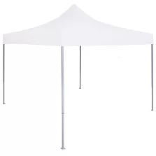   vidaXL fehér acél professzionális összecsukható rendezvénysátor 3x3 m