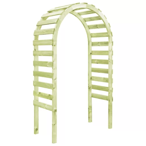 vidaXL impregnált fenyőfa kerti pergola 130 x 60 x 230 cm