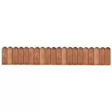 vidaXL barna impregnált fenyőfa bordűrtekercs 120 cm