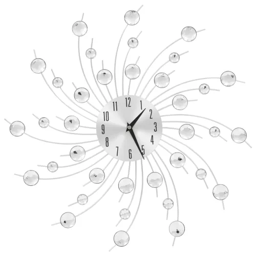 vidaXL modern küllemű kvarcszerkezetes falióra, 50 cm átmérőjű
