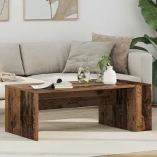 vidaXL Dohányzóasztal Öreg fa 95 x 50 x 34 cm Faanyag