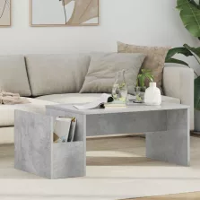   vidaXL Dohányzóasztal Beton Szürke 90 x 45 x 35 cm Faanyag