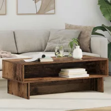 vidaXL Dohányzóasztal Öreg fa 100 x 46 x 35 cm Faanyag