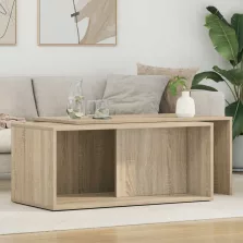 vidaXL Kávasztal Szett 2 pcs Sonoma tölgy Faanyag