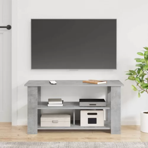 vidaXL TV állvány Beton Szürke 100 x 40 x 50 cm