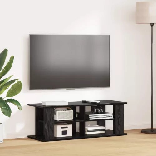 vidaXL TV állvány Fekete tölgy 96 x 35 x 33,5 cm