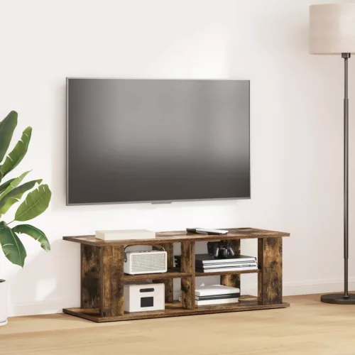 vidaXL TV állvány Füstölt tölgy 96 x 35 x 33,5 cm