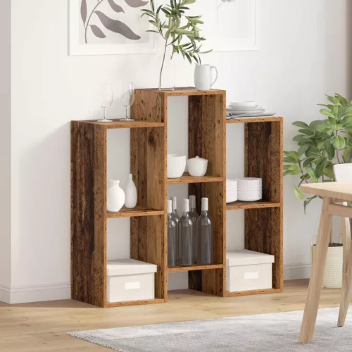 vidaXL Széf Öreg fa 90 x 30 x 90 cm