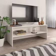 vidaXL fehér szerelt fa TV-szekrény 100 x 40 x 40 cm
