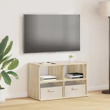 vidaXL TV állvány fiókkal Sonoma tölgy 79 x 40 x 48 cm